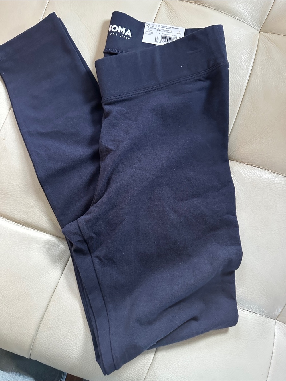 Sonoma Navy Women's Stretch Leggings